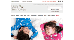 Desktop Screenshot of littlesunflowers.com